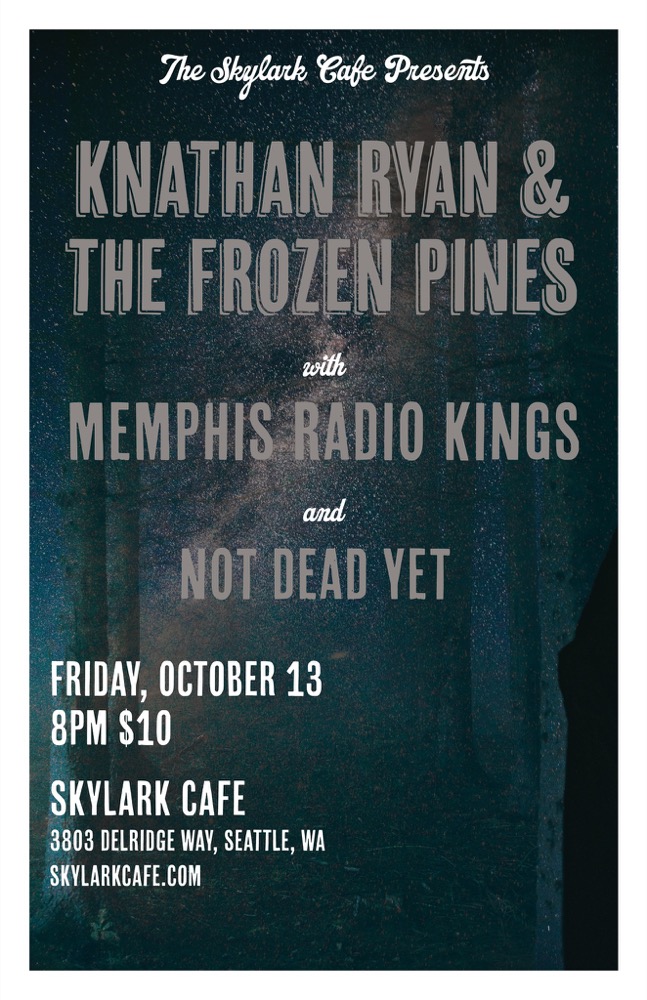 Knathan Ryan & The Frozen Pines — Sunset Tavern, June 2023